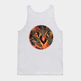 Cheerful floppy cat Tank Top